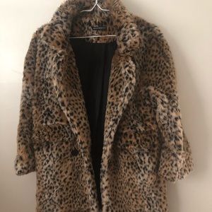 Brandy Melville Fur Coat